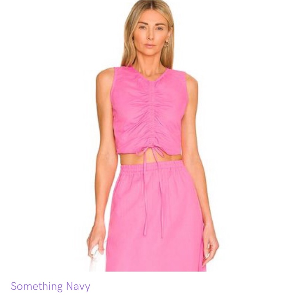 ISO! Something Navy Cinched top and skirt